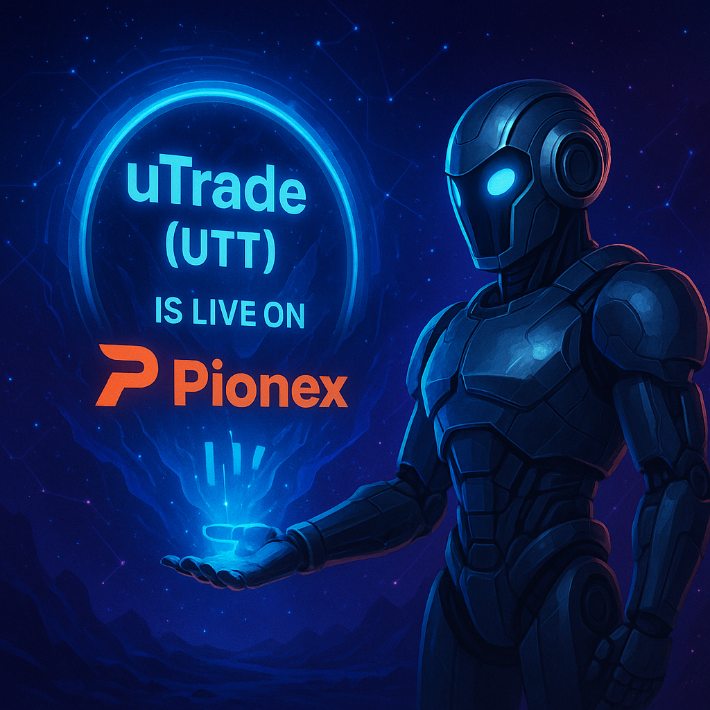 The Future Starts NOW: uTrade (UTT) is LIVE on Pionex! 1 file 0000000039d461fda8ab9e605e8951de 1