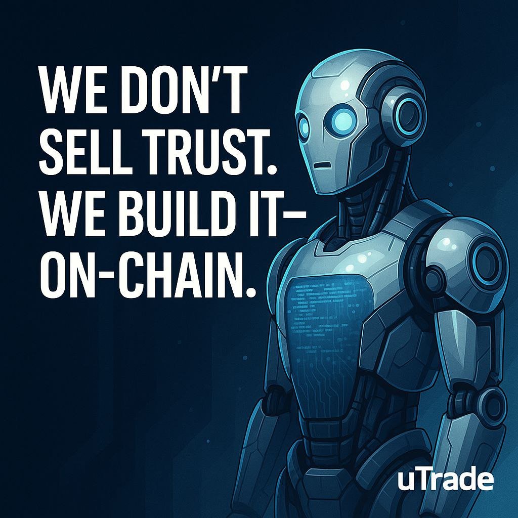 We don’t sell trust. We build it – on-chain. 1 photo 5233184317943970986 y 1